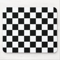 I Bleed Racing Check Black White Chequered Custom
