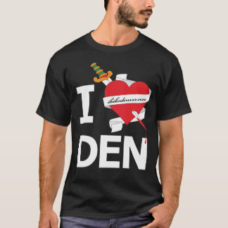 I Bleeding Heart DEN T-Shirt