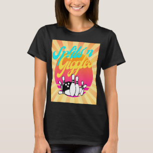 I Blow Splits'n Giggles Bowling Team Bowler Sports T-Shirt