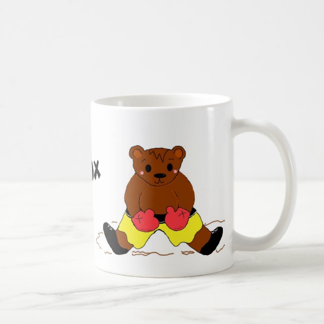 I Box - Boxer Bear Coffee Mug (Right)