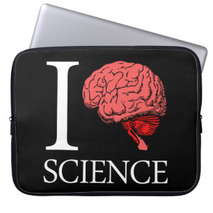 I Brain Science (I Know Science) (I Love Science) Laptop Sleeve