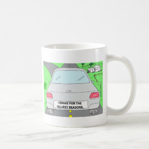 I Brake For...Funny Cartoon Gifts & Collectibles Coffee Mug