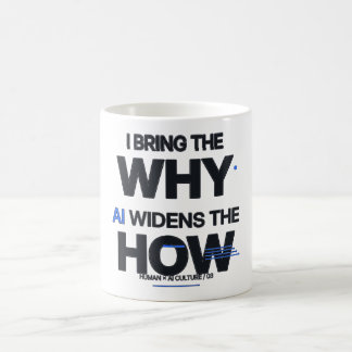 I Bring the Why, AI Widens the How — Human AI Cre Coffee Mug