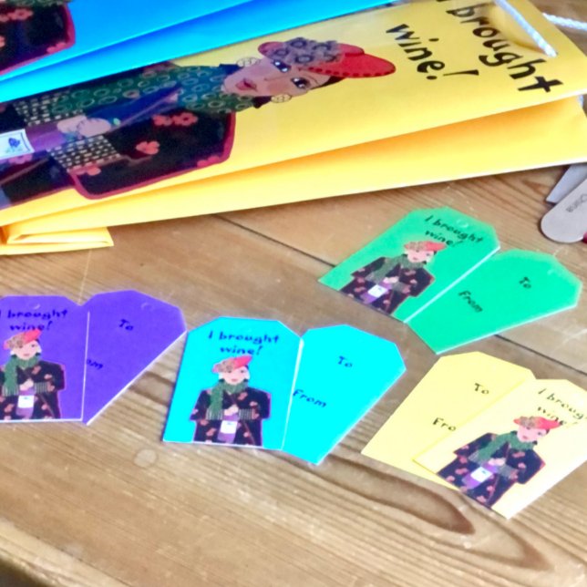 I Brought Wine!  Gift Tags (Creator Uploaded)