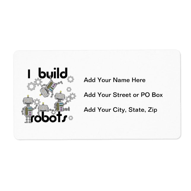I Build Robots (Front)