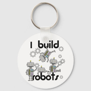 I Build Robots Key Ring