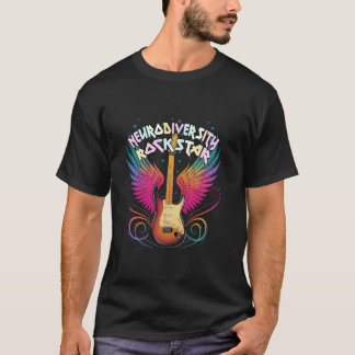 I Call It NEURODIVERSITY ROCKSTAR You Autism Teach T-Shirt