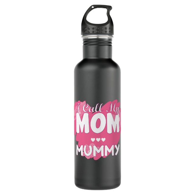 I Call My Mum Mummy 710 Ml Water Bottle (Front)