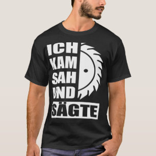 I Came And Sawed I party custom 8th birthday ecav T-Shirt