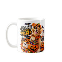 I Came for the Treats Funny Halloween Dog