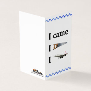 I Came, I Saw, I…