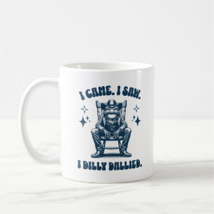 I Came I Saw I Dilly Dallied Cool Frog Cowboy Coffee Mug