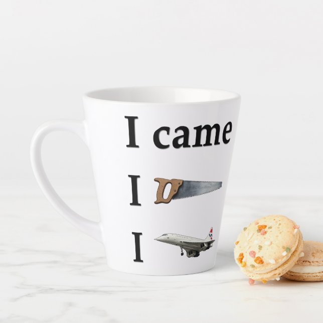 I Came, I Saw, I… Latte Mug (In Situ)
