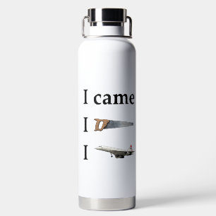 I Came, I Saw, I… Water Bottle