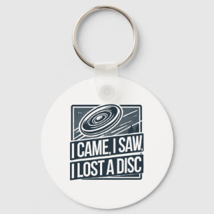 I Came Saw Lost A Disc Golfing Disc, Funny Disc Go Key Ring