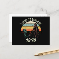 I Came To Earth In 1970 Alien & Bigfoot