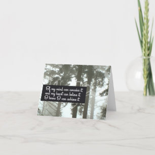 I Can Achieve Motivational Card