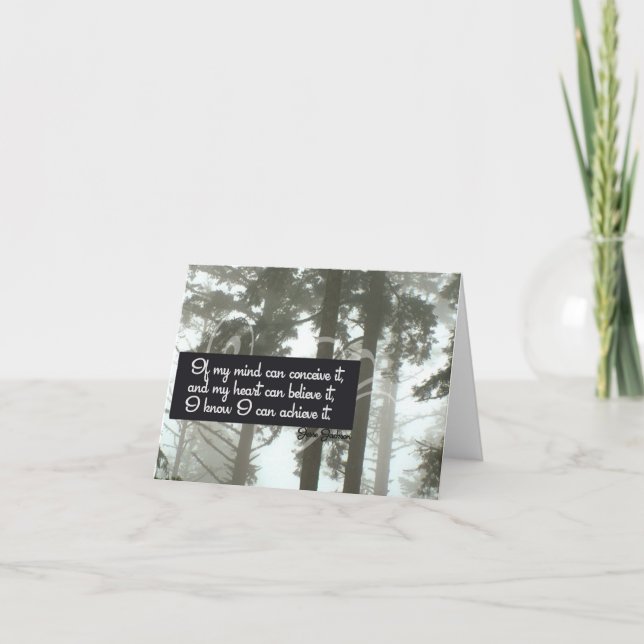 I Can Achieve Motivational Card (Front)