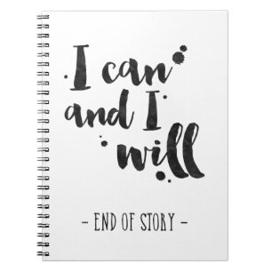 I Can And I Will - Inspirational Journal