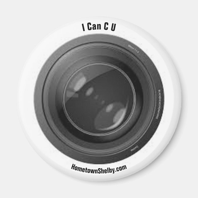 I Can C U Magnet (Front)