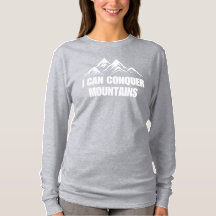 I Can Conquer Mountains Inspirational Quote