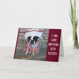 I can cure anything with kisses! GET WELL SOON Card