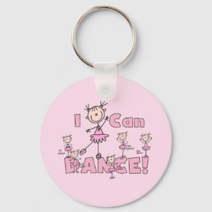 I Can Dance T-shirts and Gifts Key Ring