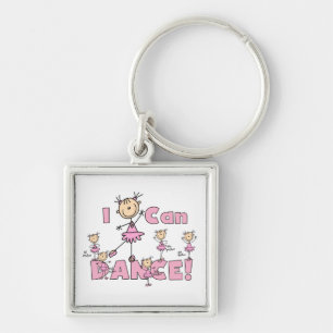 I Can Dance T-shirts and Gifts Key Ring
