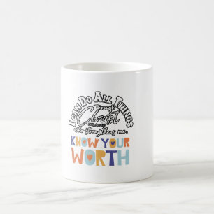 i can do all things amazing design coffee mug