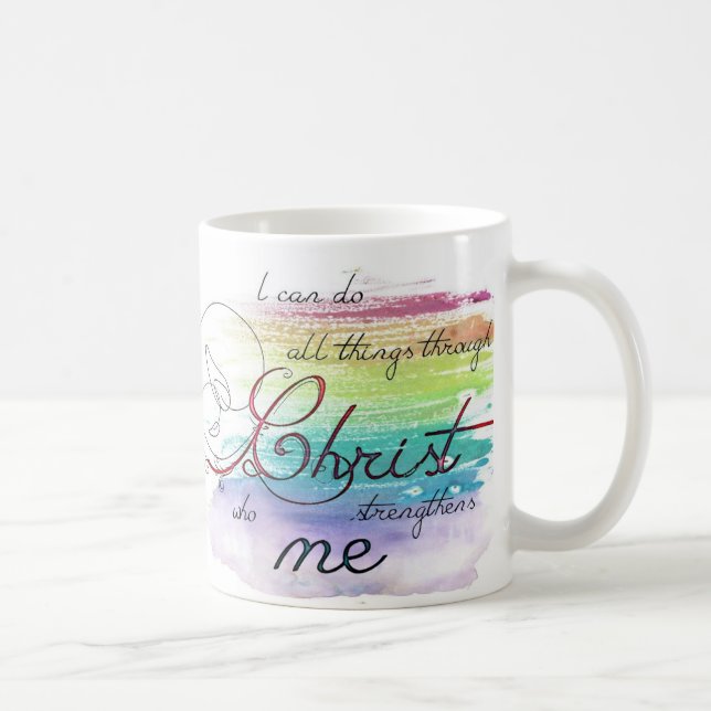I can do all things coffee mug (Right)