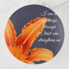 I Can Do All Things Lily With Critter Trinket Tray