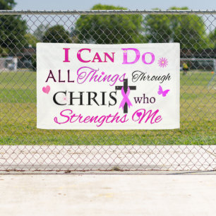 I CAN DO ALL Things Through CHRIST Banner