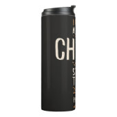 I Can Do All Things Through Christ Bible Verse Thermal Tumbler (Rotated Left)