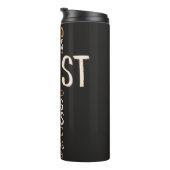 I Can Do All Things Through Christ Bible Verse Thermal Tumbler (Rotated Right)