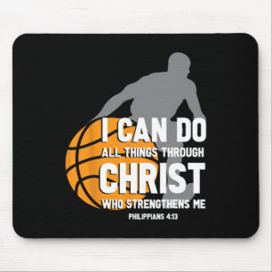 I Can Do All Things Through Christ Christian Byske Mouse Pad