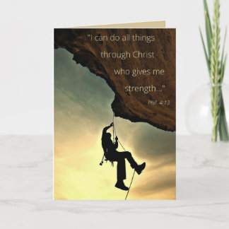 I Can Do All Things Through Christ - Greeting Card