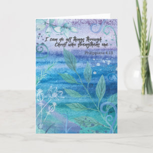 I Can Do All Things Through Christ Greeting Card