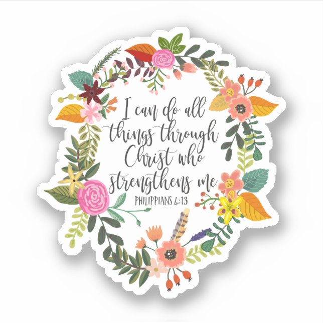 I can do all things through Christ Philippians (Front)