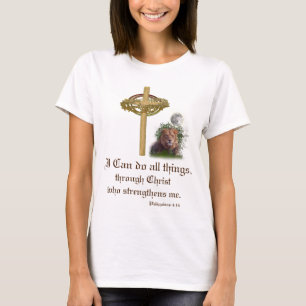 I can do all things through Christ scripture T-Shirt