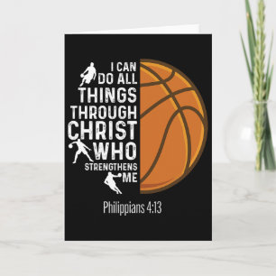 I Can Do All Things Through Christ - Sketll Player Card