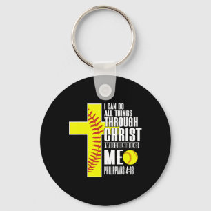 I Can Do All Things Through Christ Softll Christia Key Ring