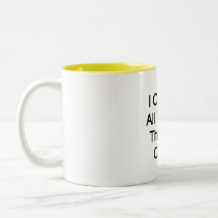 I can do all things through Christ Two-Tone Coffee Mug