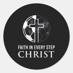 I Can Do All Things Through Christ Who Strengthens Classic Round Sticker