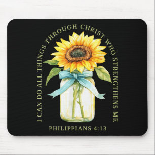 I Can Do All Things Through Christ Who Strengthens Mouse Pad