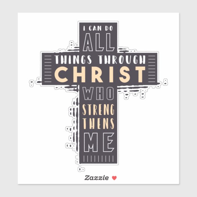 I Can Do All Things Through Jesus Christ Who Stren (Sheet)