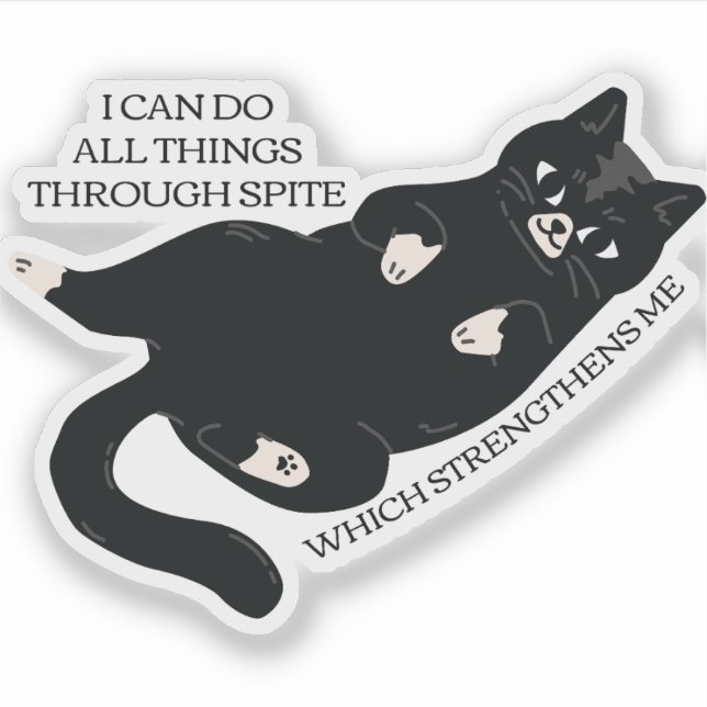 I Can Do All Things Through Petty Which Strengthen (Front)