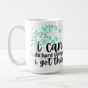 I Can Do Hard Things (Bright Tree of Life) Coffee Mug