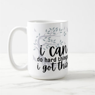 I Can Do Hard Things (Muted Tree of Life) Coffee Mug