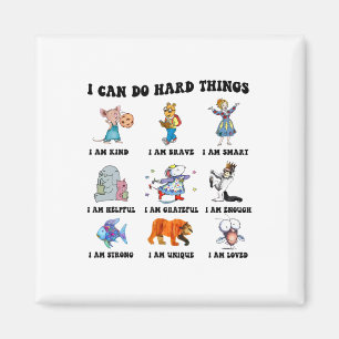 I Can Do Hard Things Teacher Back To School Childr Magnet
