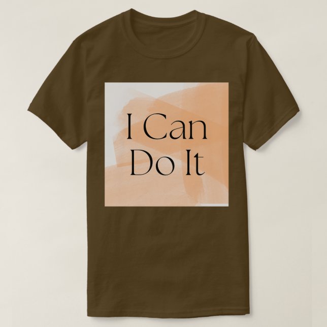 I Can Do It DesignsAtARI T-Shirt (Design Front)